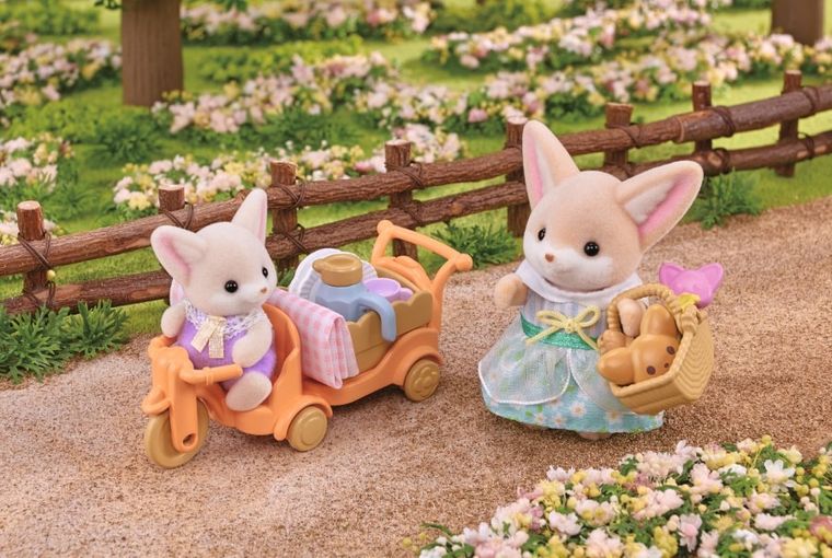 Sylvanian Families, Liski pustynne na pikniku, figurki z akcesoriami, 5698
