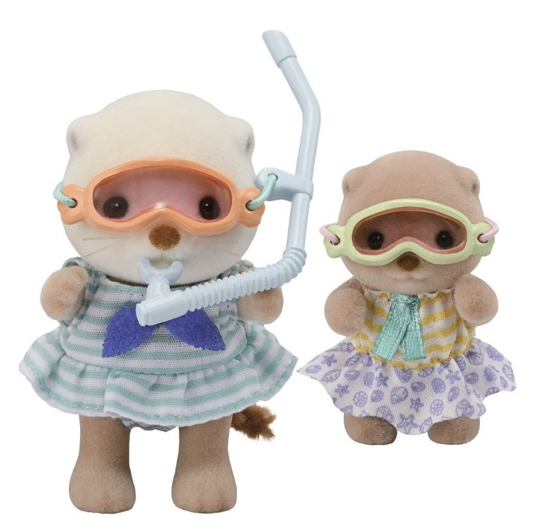 Sylvanian Families, Siostry Wydr Morskich na wakacjach, zestaw z figurkami, 5804