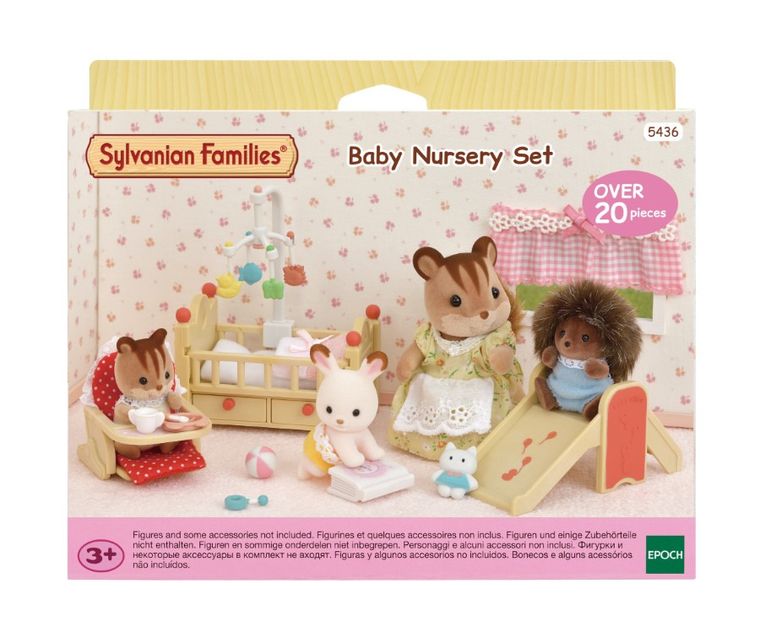 Sylvanian Families, zestaw do pokoju dziecinnego, zestaw z figurką, 5436