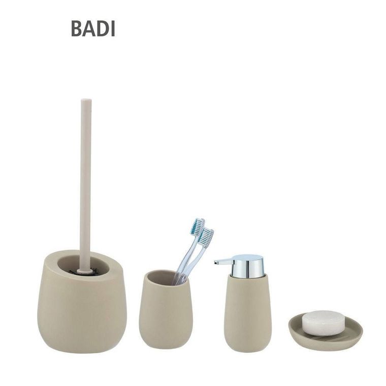 Szczotka do WC, Badi, beżowy