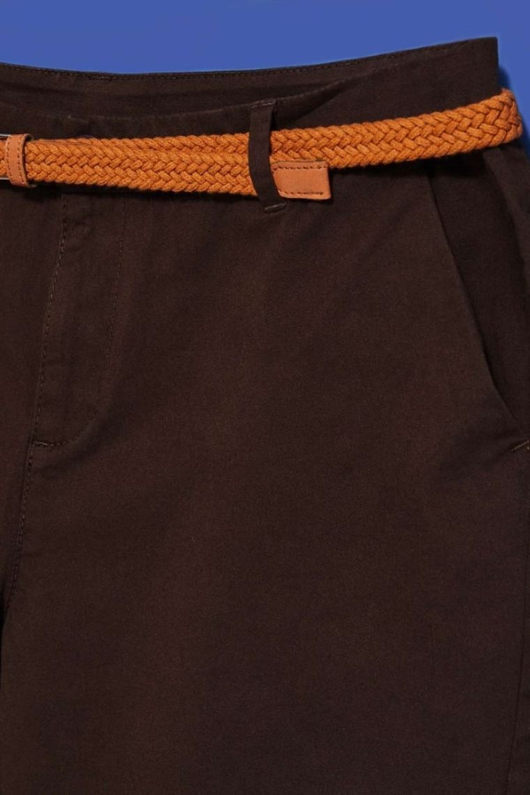 Szorty damskie, brązowe, Moodo