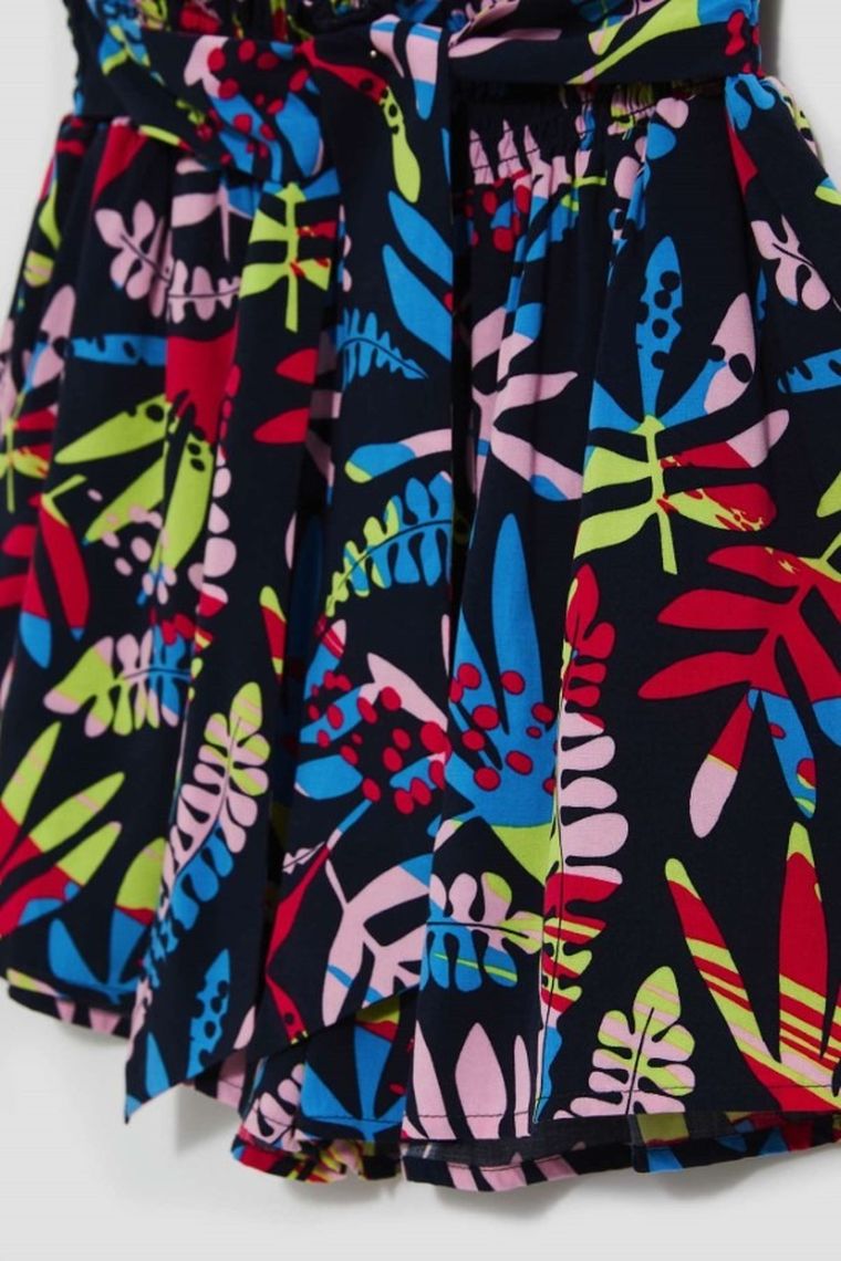 Szorty damskie, granatowe, Moodo