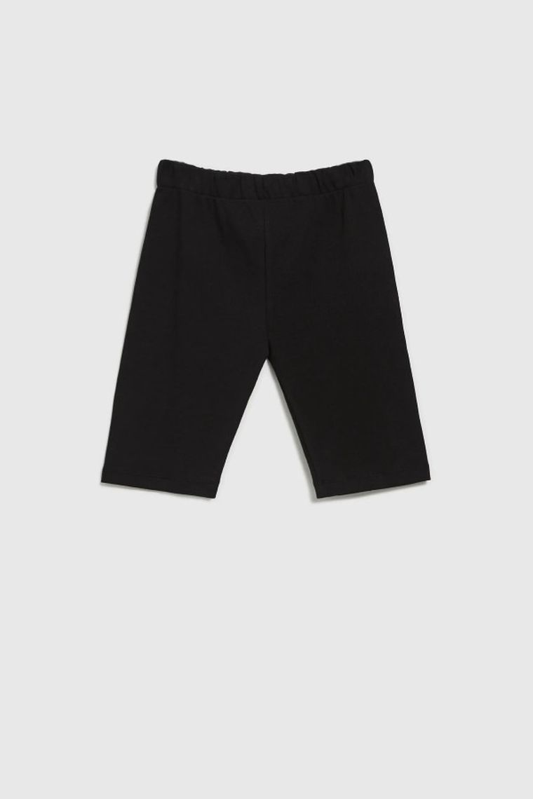 Szorty damskie, kolarki, czarne, Moodo