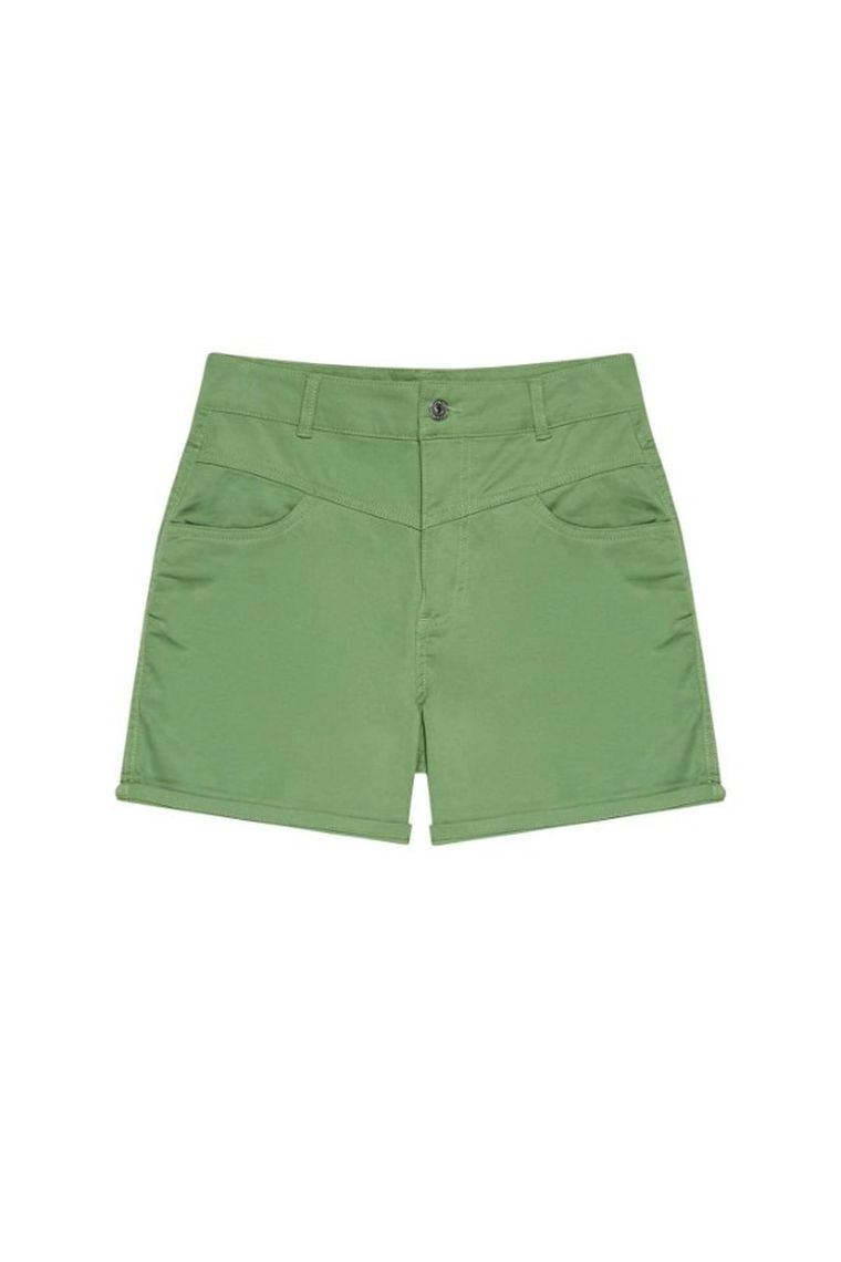 Szorty damskie, zielone, Moodo