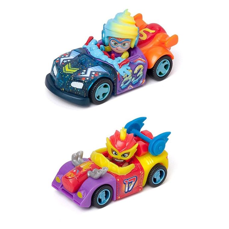T-Racers, Light Speed, Car Racer, pojazd z figurką