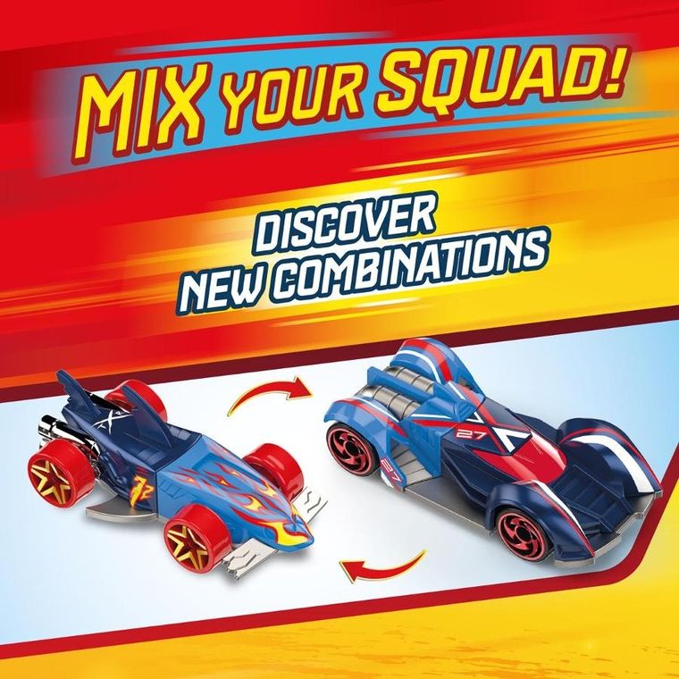 T-Racers, Shark Squad Launcher, zestaw pojazdów