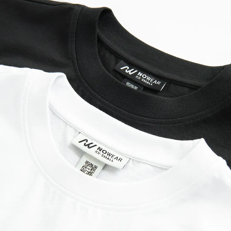 T-shirt z bawełny czesanej 2-pack NOWEAR