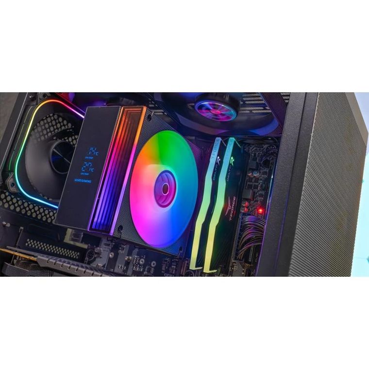 Tacens, chłodzenie CPU, Mars MCPU-LCD 120 PWM 300W TDP LCD BK