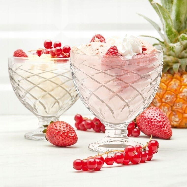 Tadar, Helado, komplet szklanych pucharków, 400 ml, 6 szt.