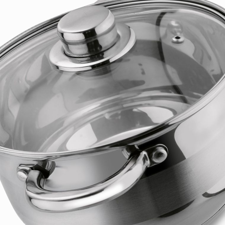 Tadar, Luzon, garnek ze stali nierdzewnej z pokrywką, 24 cm, 5,7l