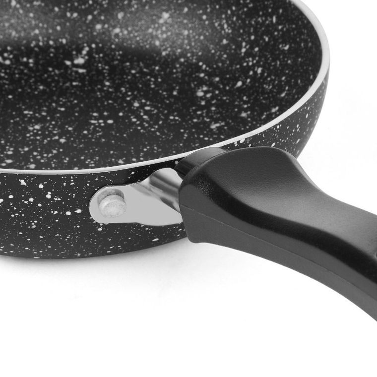 Tadar, Marmara Black, rondel marmurkowy non-stick, 16 cm