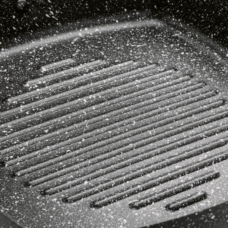 Tadar, Marmara, patelnia grillowa, czarna, 26 cm