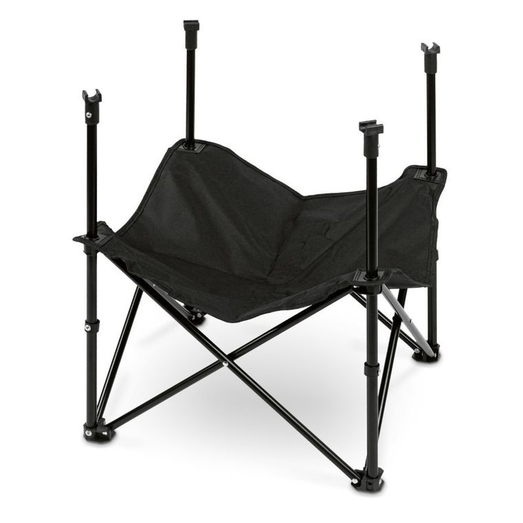 Tadar, stolik turystyczny, czarny, 72-60 cm