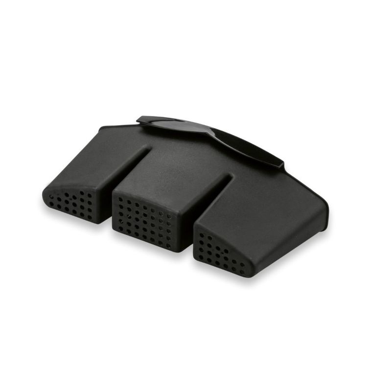 Tadar, suszarka do naczyń z tacą i ociekaczem, czarna, 47,5-26,5-11 cm