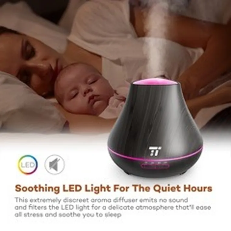 TaoTronics, nawilżacz powietrza TT-AD004 Coffee, 400 ml