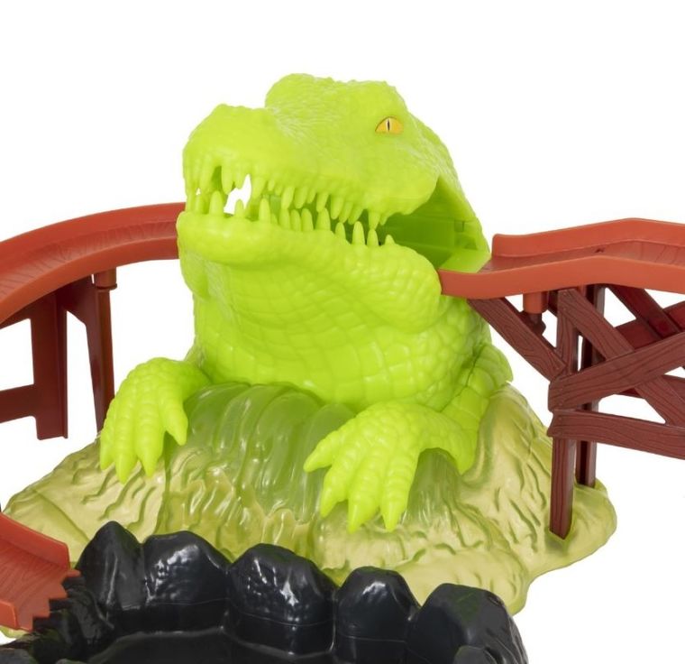 Teamsterz, Szczęki krokodyla, tor wyścigowy z pojazdem, zmiana koloru pojazdu