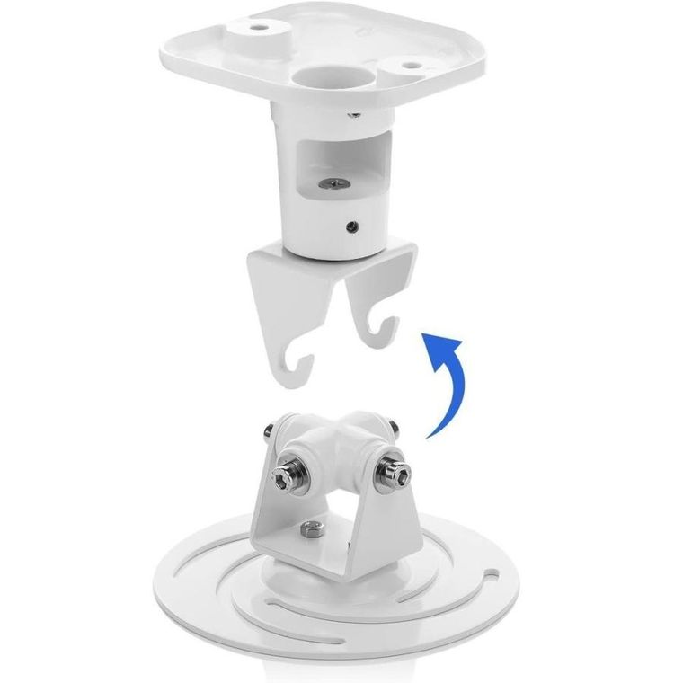 Techly Uchwyt do Projektora Sufitowy 22cm 10kg Bia