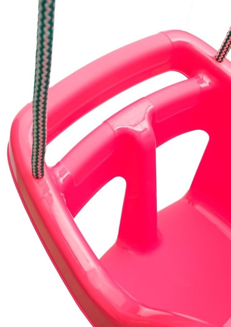 Tega, huśtawka kubełkowa, czerwona