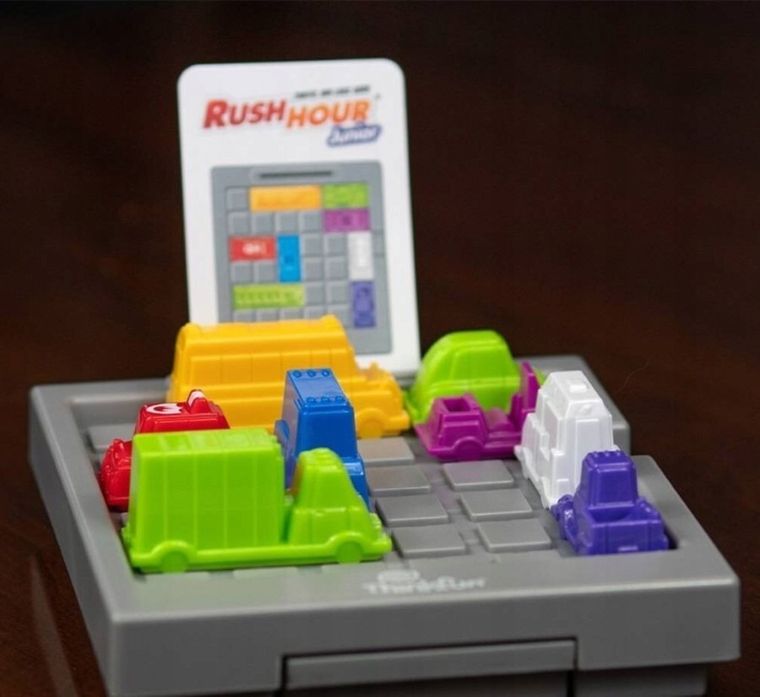 ThinkFun, Rush Hour Junior, Auta na parkingu, łamigłówka