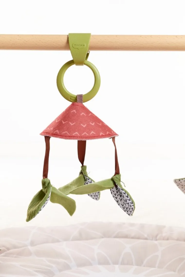 Tiny Love, Boho Chic, gimnastyka, mata dla bobasa z drewnianym stojakiem