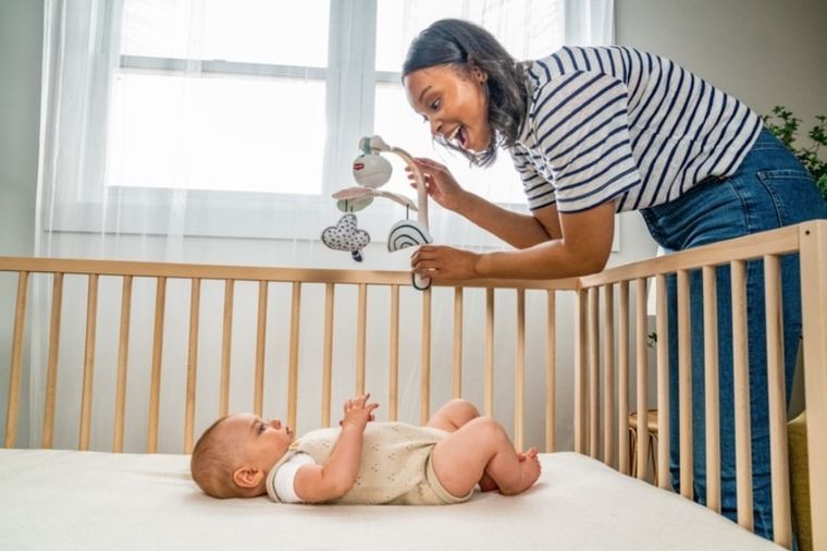 Tiny Love, karuzela podróżna 3w1, czarno-biała