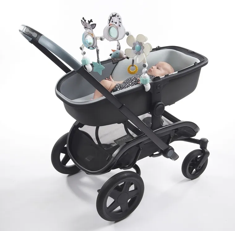 Tiny Love, Magiczna Kraina, łuk z zabawkami, czarno-biały