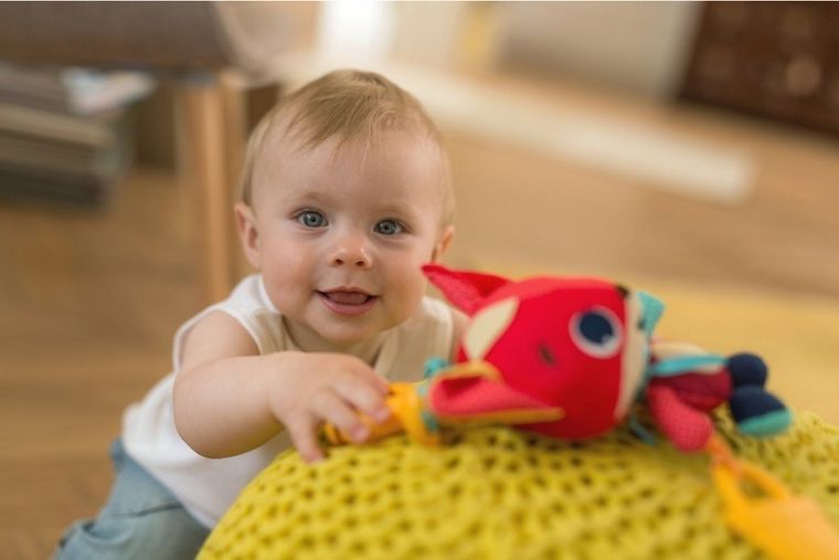 Tiny Love, Tiny Smarts, Lisek Christopher, wibrująca zawieszka