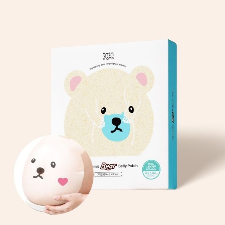 tntn mom's, nawilżająca maska na brzuch dla kobiet w ciąży, 1 szt.