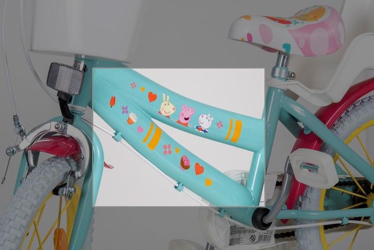 Toimsa, Świnka Peppa, rower, 16"