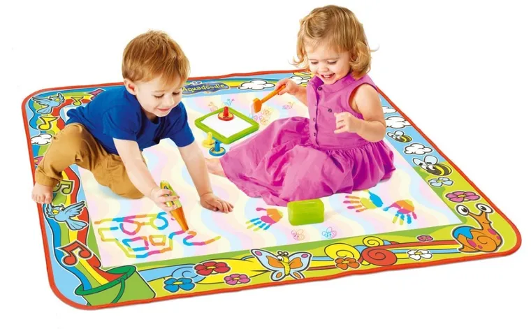 Tomy, Aquadoodle, Super Colour Deluxe, mata do malowania wodą