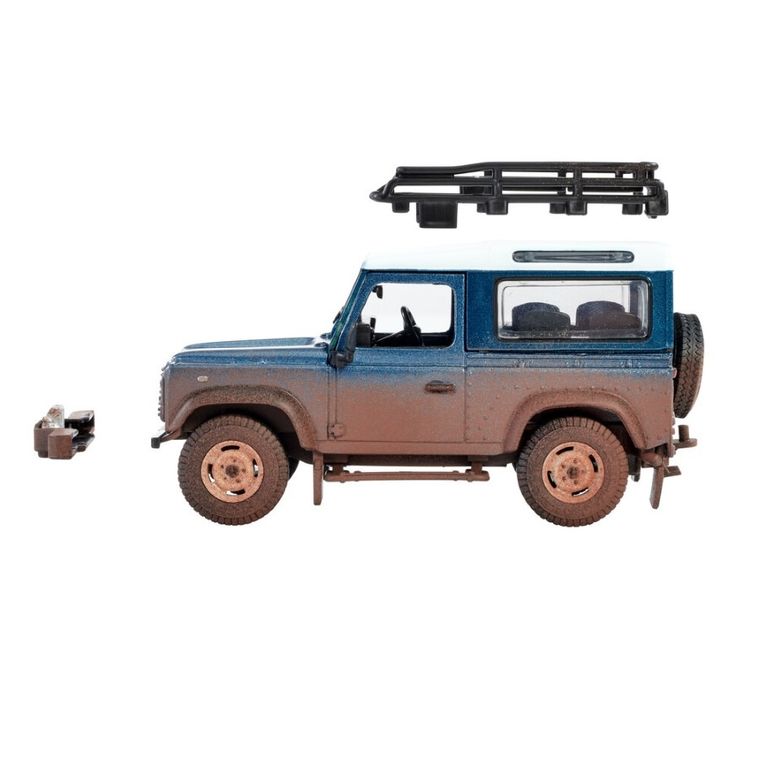 Tomy, Britains, Land Rover Defender, ubłocony, pojazd