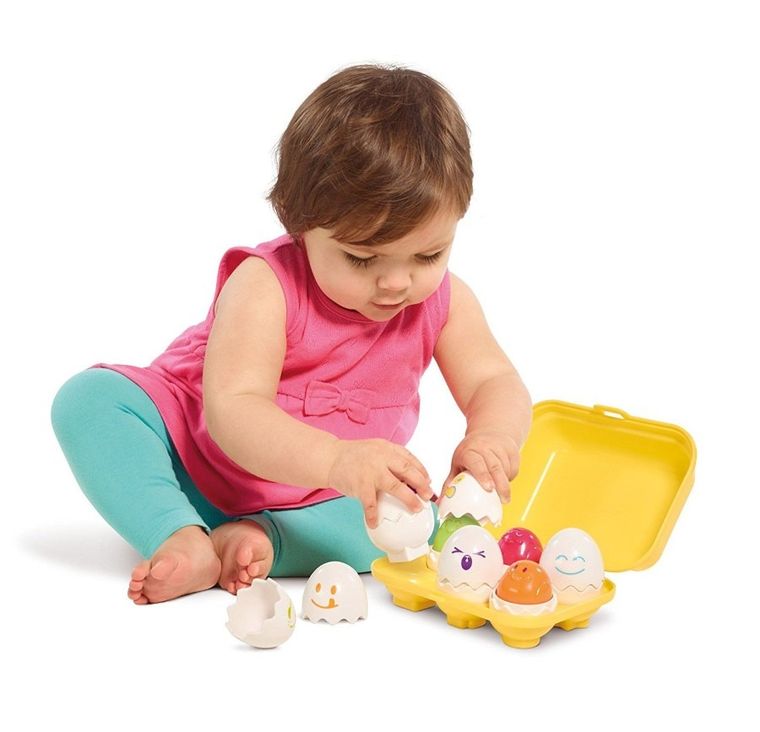 Tomy, Jajeczka z dźwiękami, zabawka interaktywna