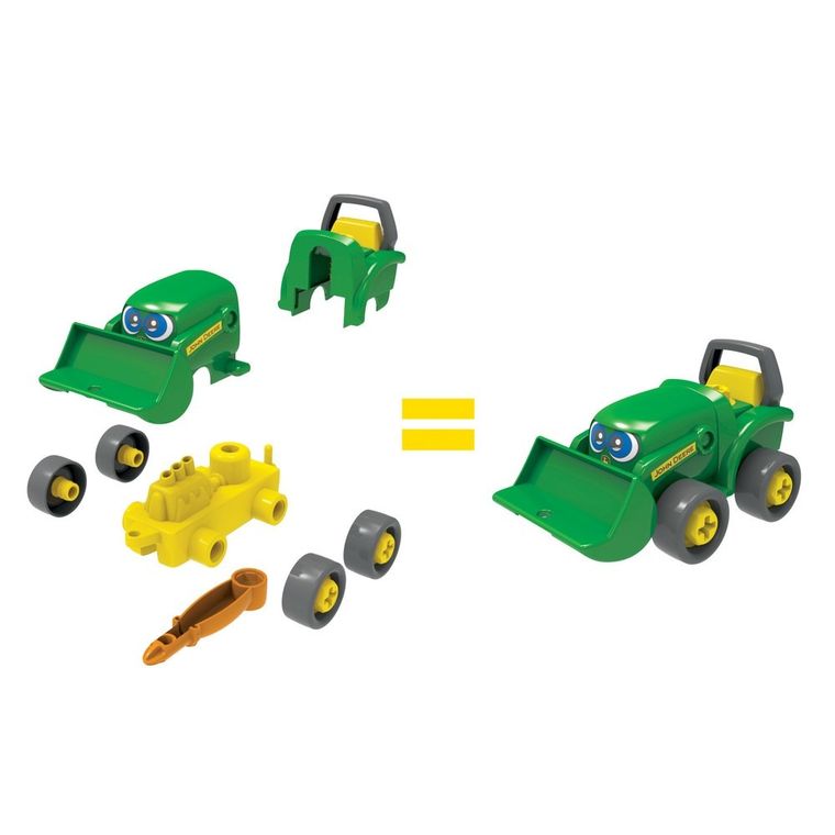 Tomy, John Deere, zbuduj przyjaciółkę Johnnego, pojazd do skręcenia