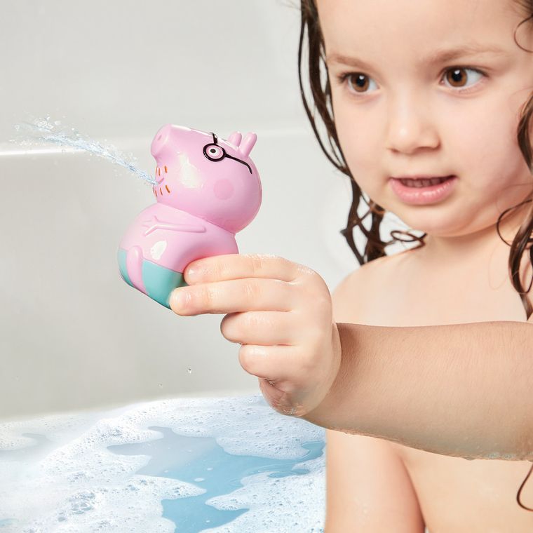 Tomy, Świnka Peppa, pływający ponton z figurkami