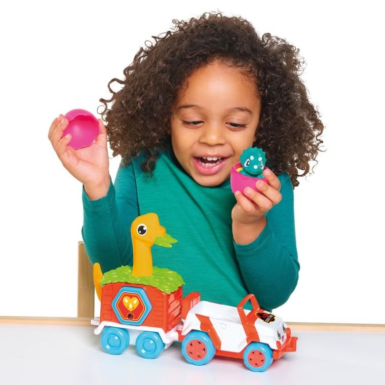 Tomy, Toomies, Dino, pojazd z przyczepą