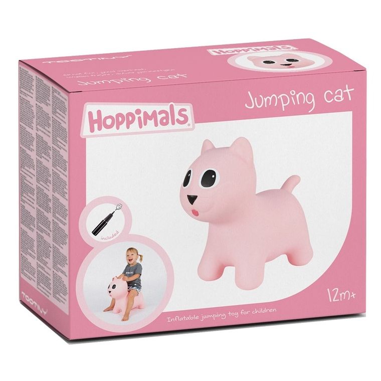 Tootiny, Kotek, skoczek z pompką, różowy