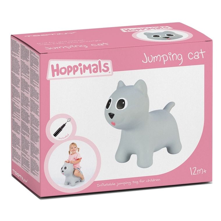 Tootiny, Kotek, skoczek z pompką, szary