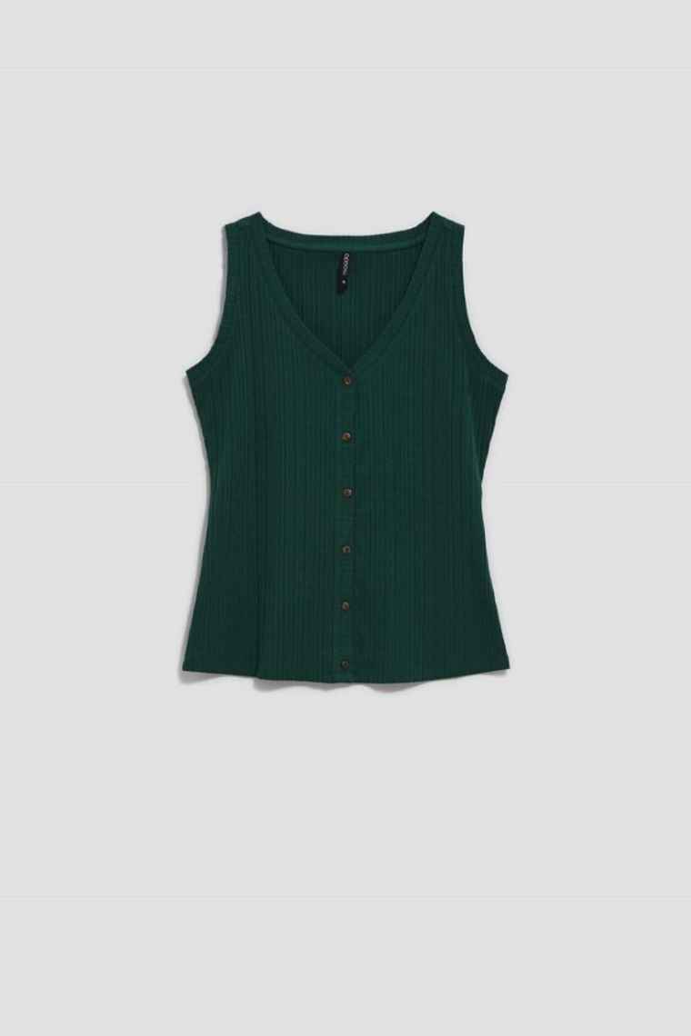 Top damski, zielony, Moodo