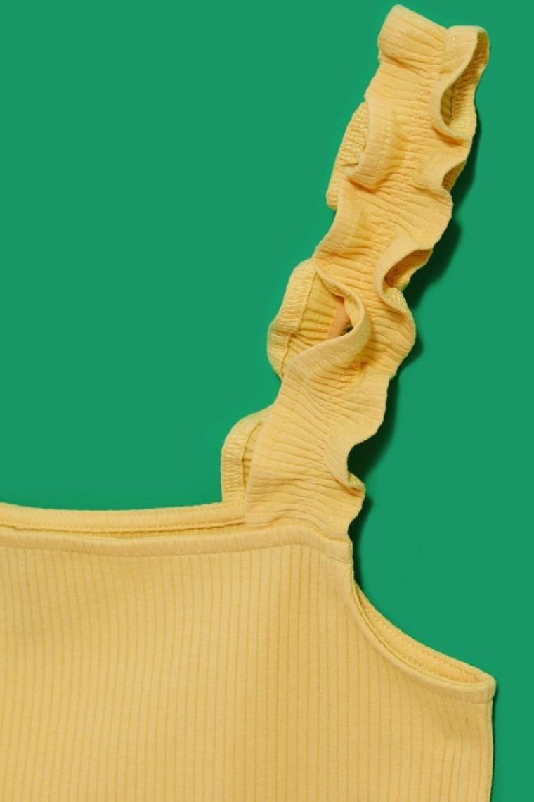 Top damski, żółty, Moodo