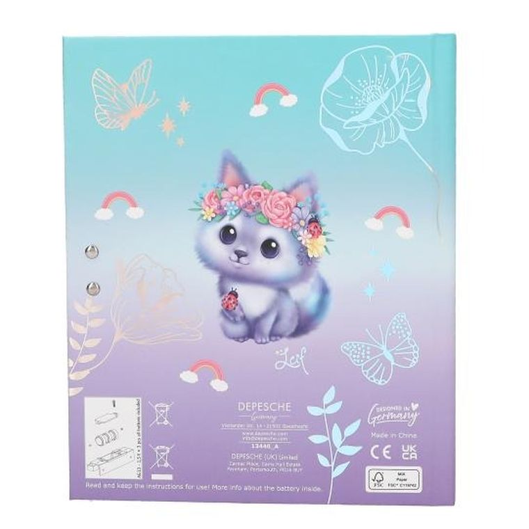 Top Model, Jednorożec Ylvi, grający i świecący pamiętnik na kod