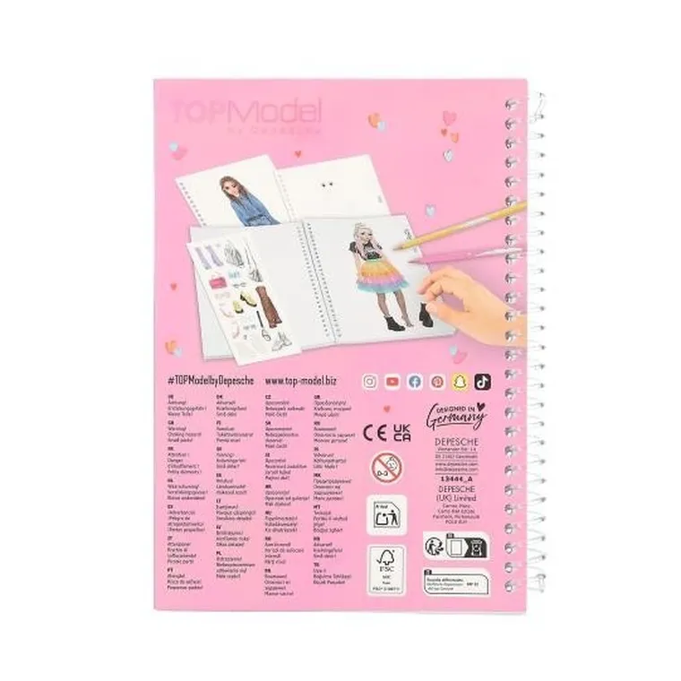 Top Model, podręczny szkicownik