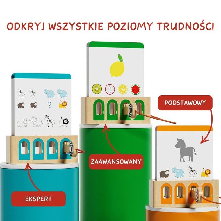 Topbright, Logiczne łamigłówki, gra edukacyjna, poziom ekspert