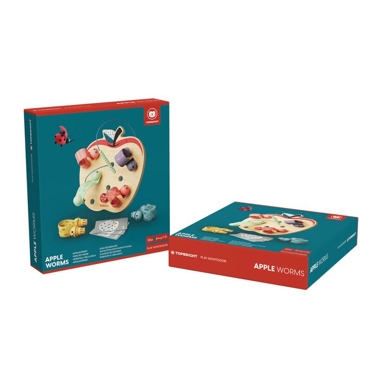 Topbright, Robaczki w jabłuszku, zabawka edukacyjna