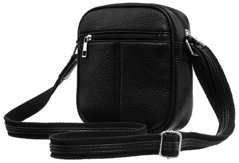 Torba, czarna, skóra ekologiczna, Peterson