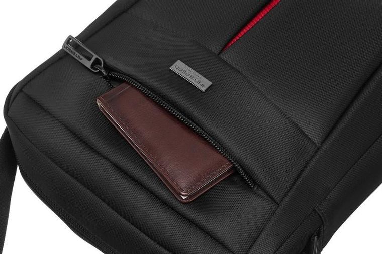 Torba listonoszka, czarna, Peterson