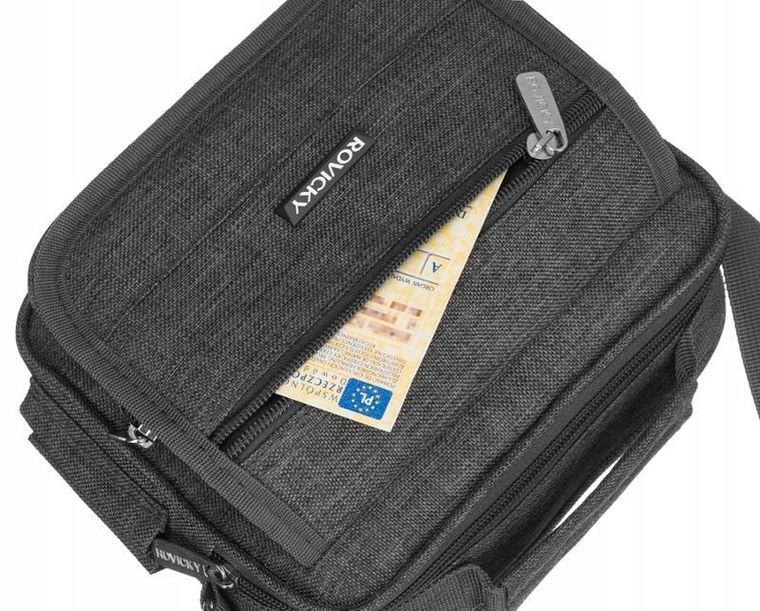 Torba listonoszka, szara, Rovicky