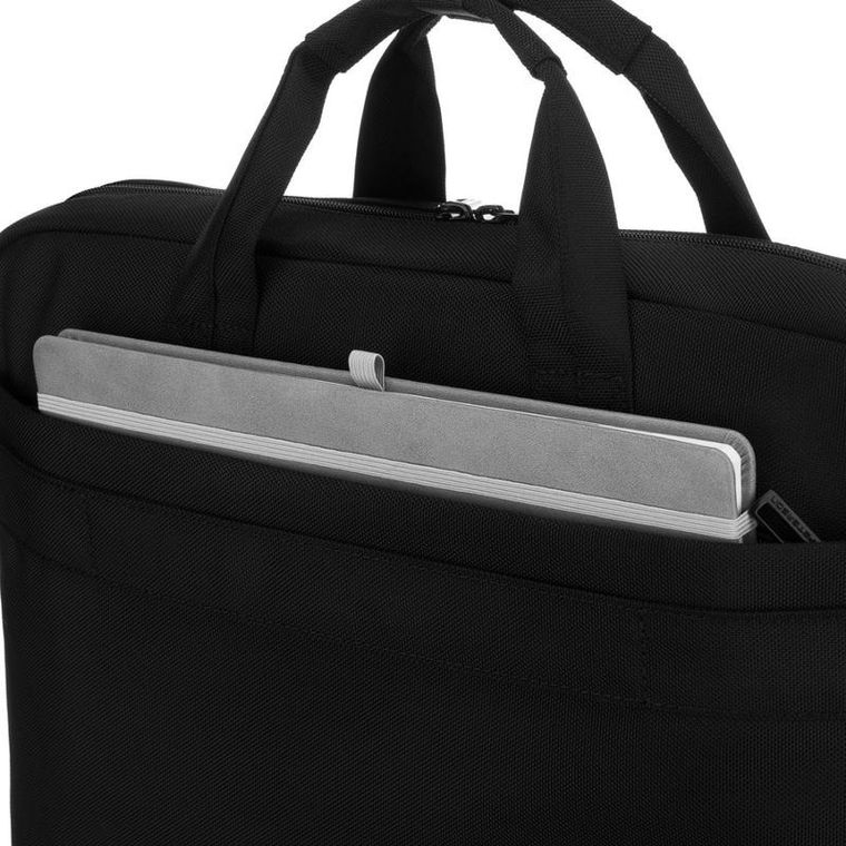 Torba na laptopa, czarna, Peterson