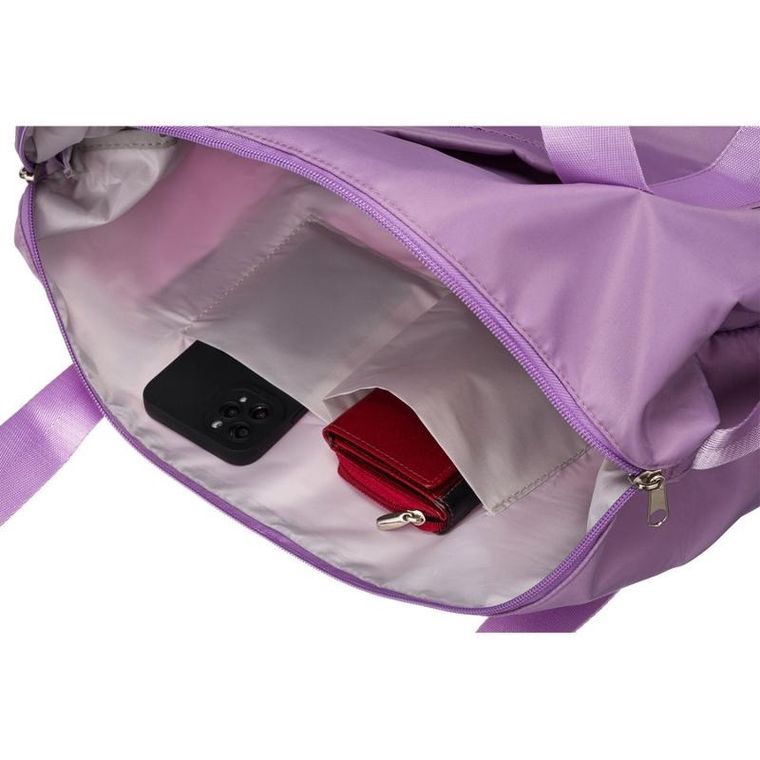 Torba podróżna, bagaż podręczny do samolotu, fioletowa, Rovicky