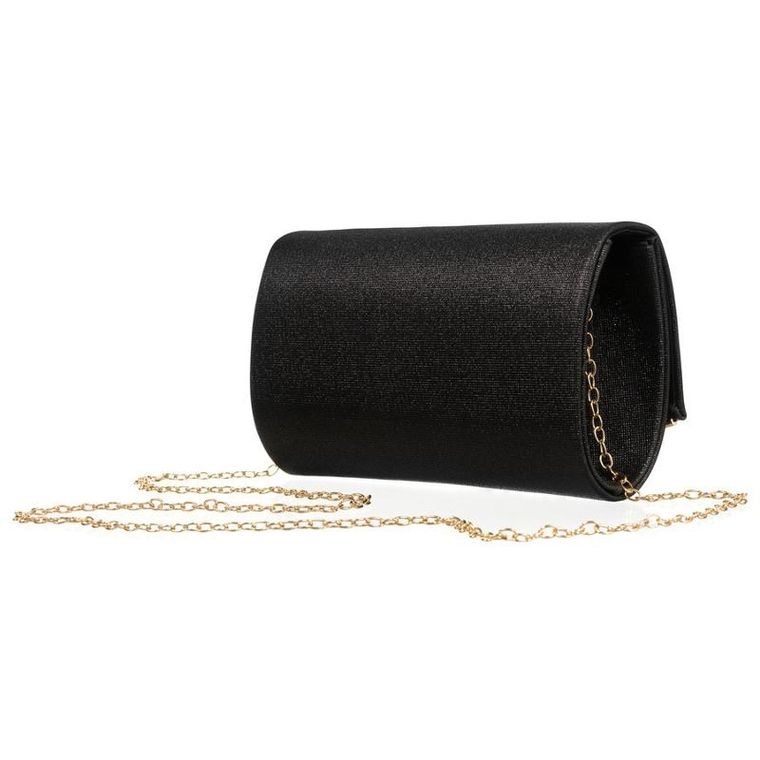 Torebka kopertówka, czarna, skóra ekologiczna, Petereson