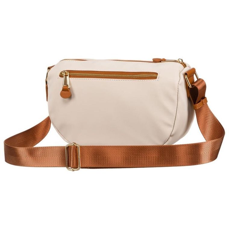 Torebka listonoszka, beżowa, Peterson